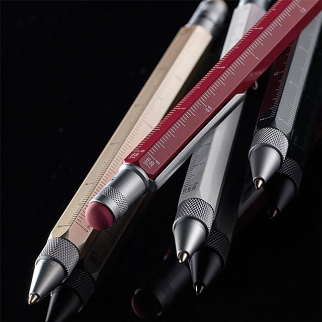 TROIKA Construction BP pen silver