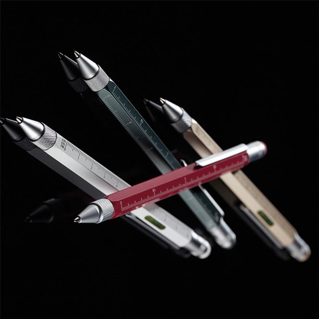 TROIKA Construction BP pen silver