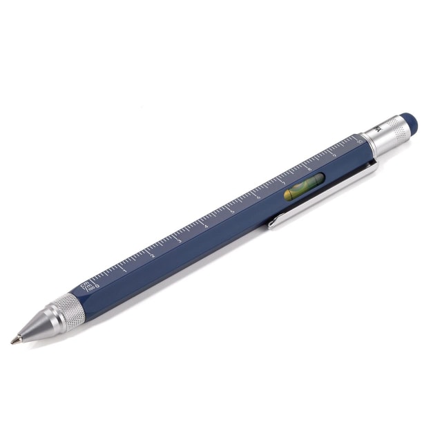 TROIKA Construction BP pen blue/silver