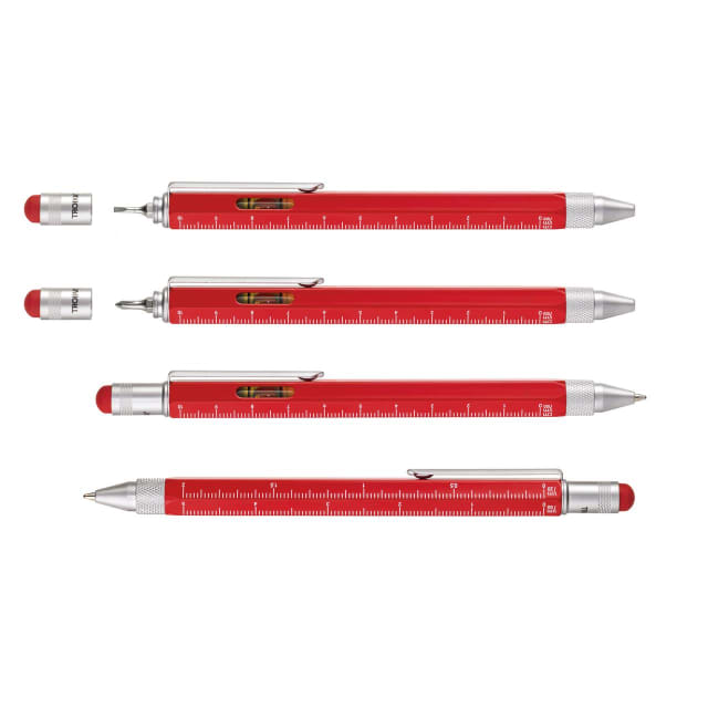 TROIKA Construction BP pen red/silver