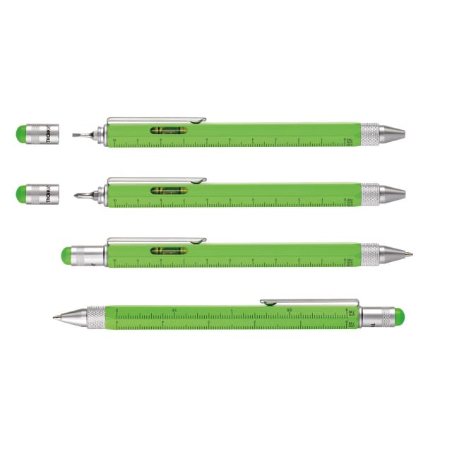 TROIKA Construction BP pen Lt Green/Silver