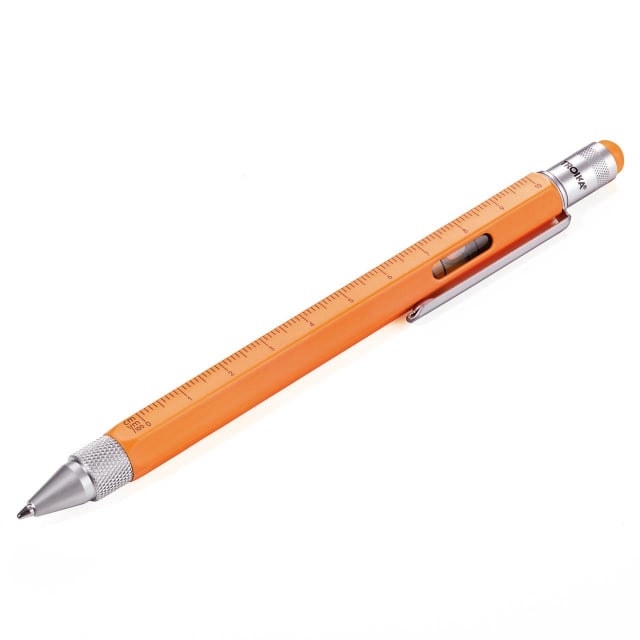 TROIKA Construction BP pen orange/silver