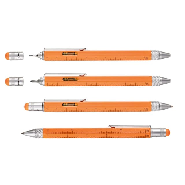 TROIKA Construction BP pen orange/silver