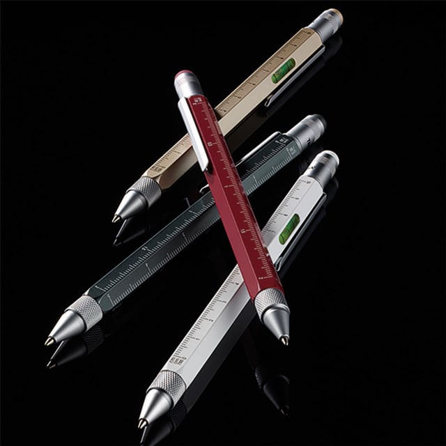TROIKA Construction BP pen gold/silver