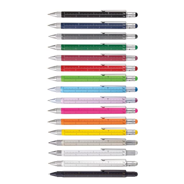 TROIKA Construction BP pen white/silver