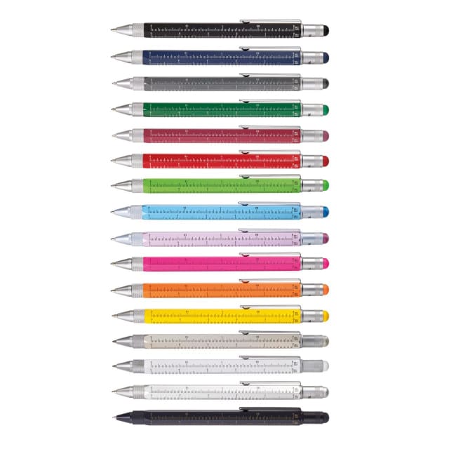 TROIKA Construction BP pen titanium/silver