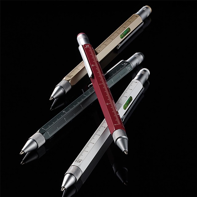 TROIKA Construction BP pen titanium/silver