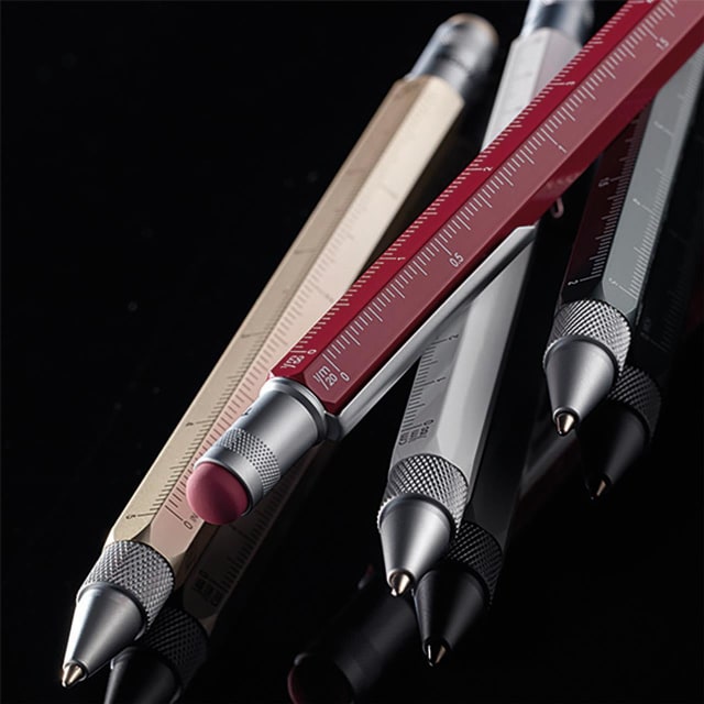 TROIKA Construction BP pen titanium/silver
