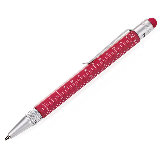 TROIKA Small Construction BP dk red/silver