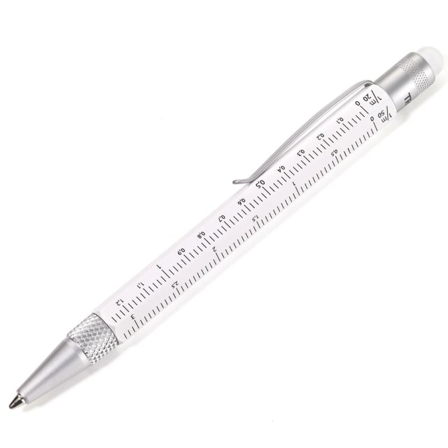 TROIKA Small Construction BP silver/white