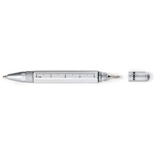 TROIKA Micro Construction BP silver/red