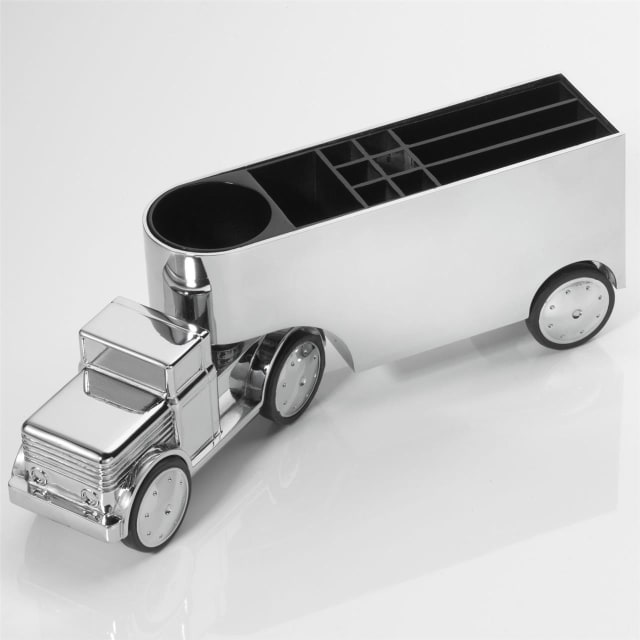 TROIKA Pen & P/Clip holder truck