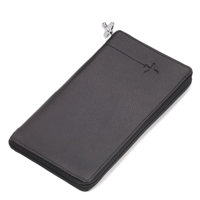 TROIKA Travel case zip, BP & stylus black