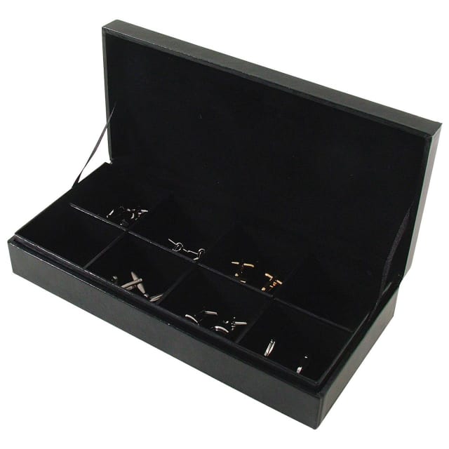 GDESIGN CUFFLINK STORAGE BOX BLACK