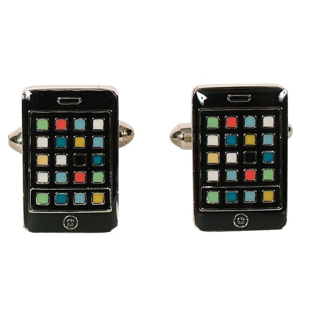 GDESIGN iPHONE CUFFLINKS BLACK
