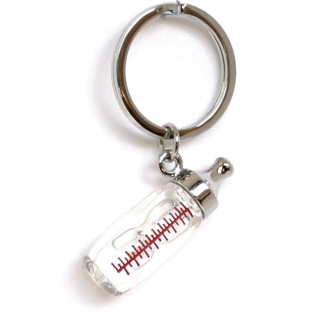 GDESIGN MILK BOTTLE SAND TIMER KEYRING