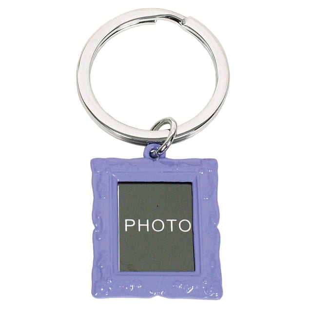 GDESIGN PHOTO FRAME KEYRING PURPLE