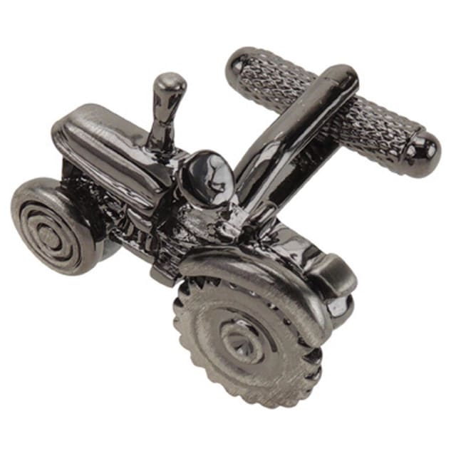 GDESIGN TRACTOR GUNMETAL CUFFLINKS