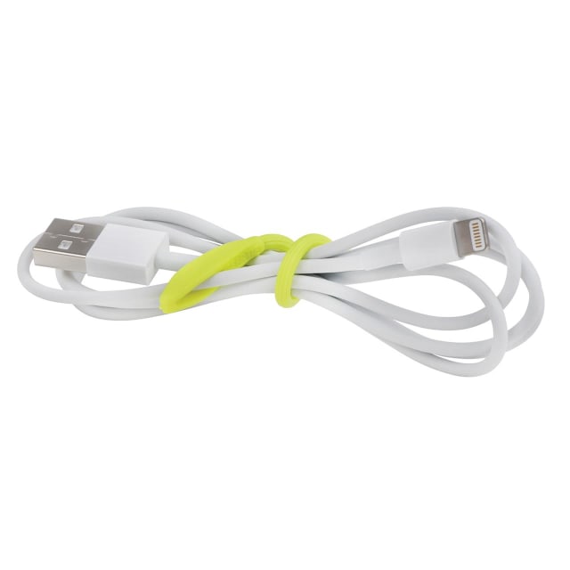 NITE IZE Gear Tie Cord-Twst Tie 3" 4Pk Neon Yellow