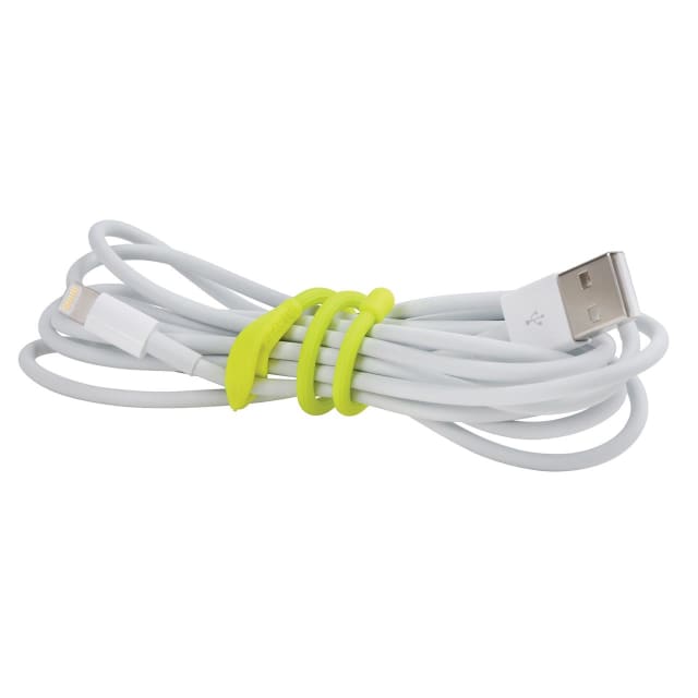 NITE IZE Gear Tie Cord-Twst Tie 6" 2Pk Neon Yellow