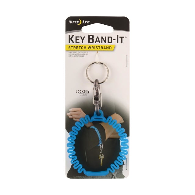NITE IZE Key Band-It Stretch Wristband - Blue