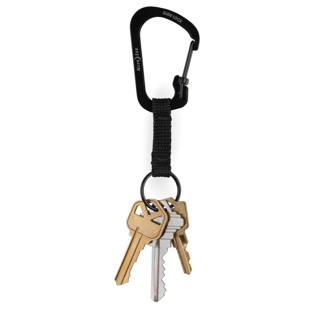 NITE IZE SlideLock Keyring - Black