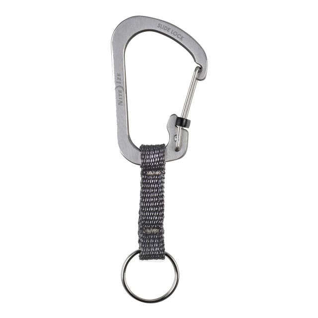 NITE IZE SlideLock Keyring - Stainless