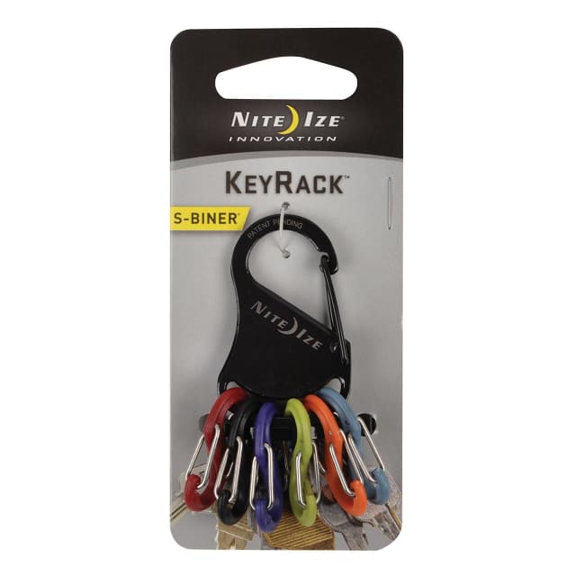 NITE IZE KeyRack S-Biner Black/Plastic S-Biners