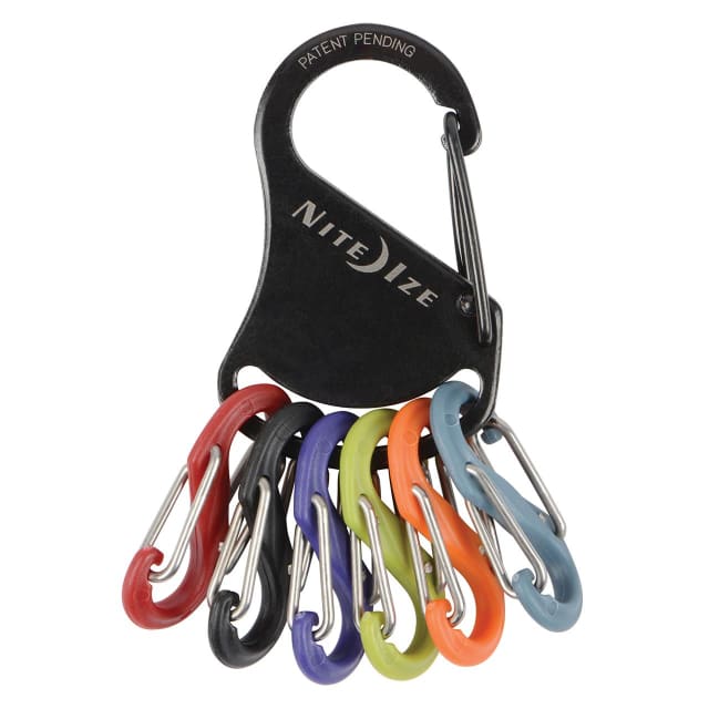 NITE IZE KeyRack S-Biner Black/Plastic S-Biners