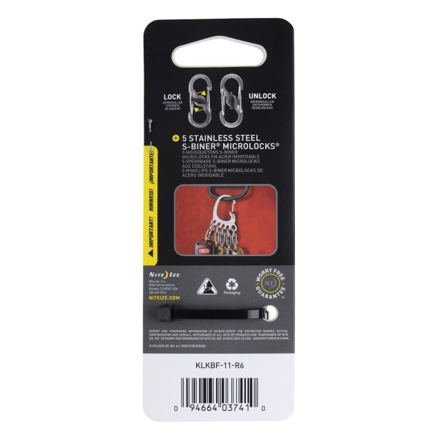 NITE IZE BigFoot Locker KeyRack - Stainless