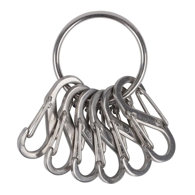 NITE IZE KeyRing Steel - S-Biner - Stainless