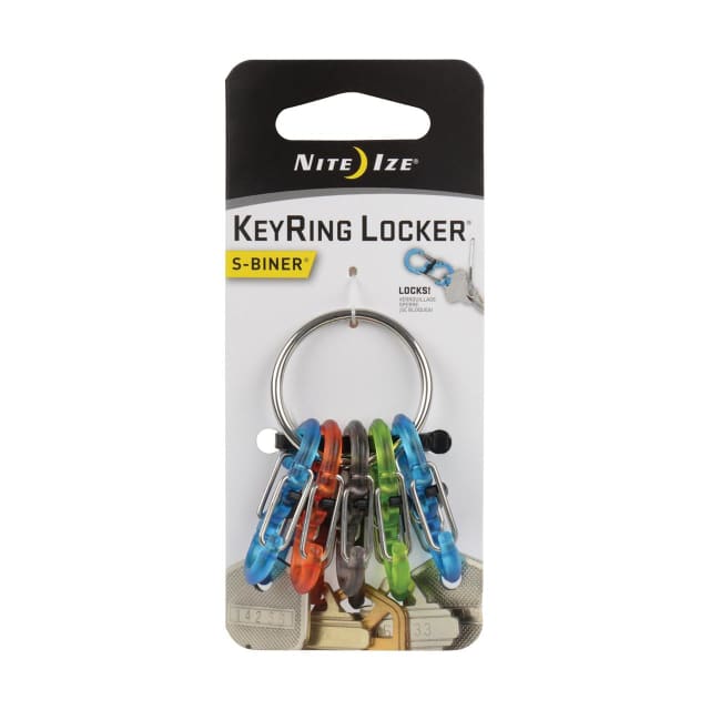 NITE IZE KeyRing Locker - S-Biner