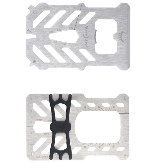 NITE IZE Fin. Tool RFID Blocking Wallet Stainless