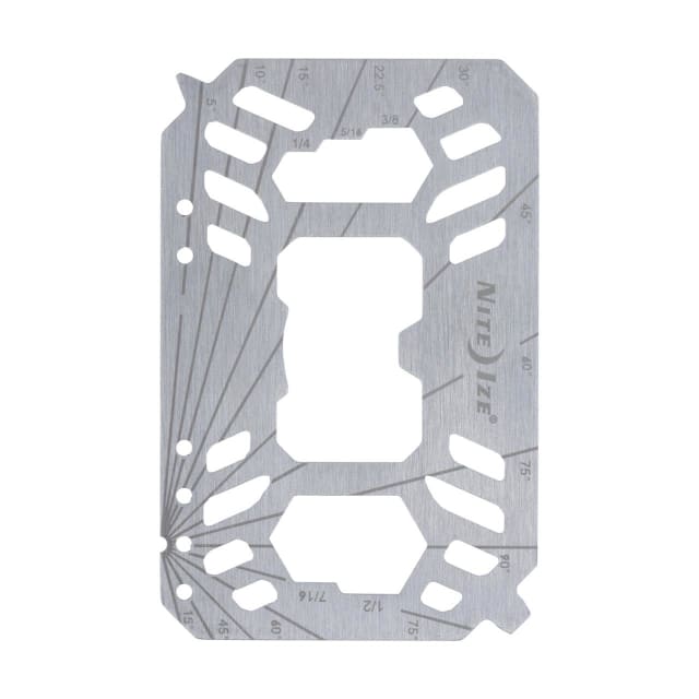 NITE IZE Financial Tool Multi Tool Card Stainless