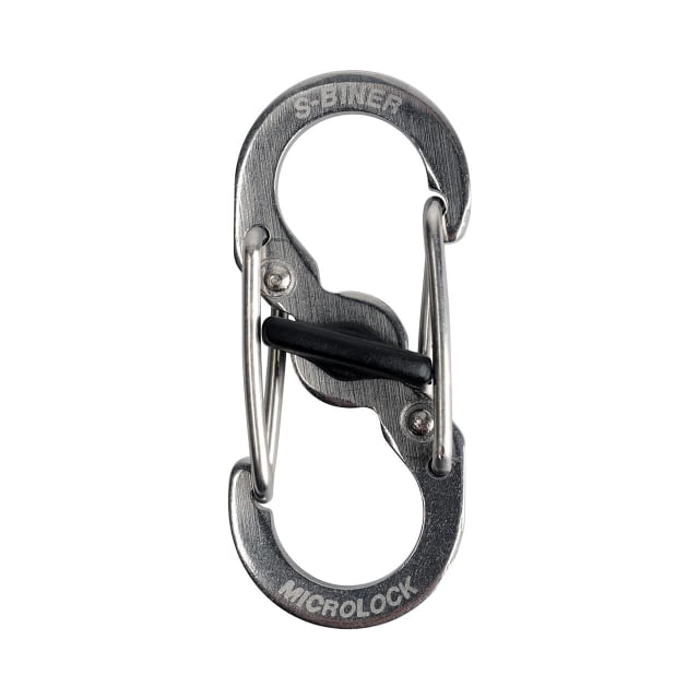 NITE IZE S-Biner MicroLock Stainless Steel 2Pk