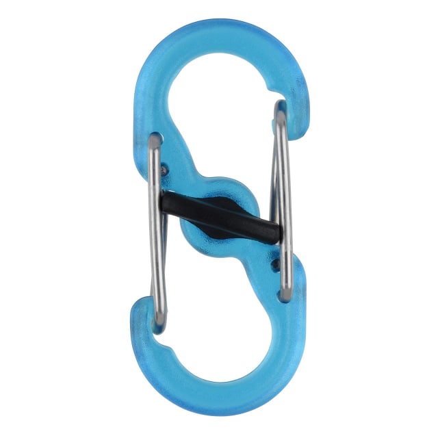NITE IZE S-Biner MicroLock Polycarbonate 2Pk Blue