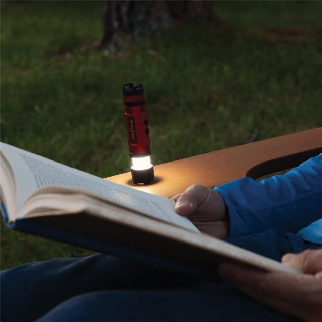 NITE IZE Radiant 3-in-1 LED Mini Flashlight Red