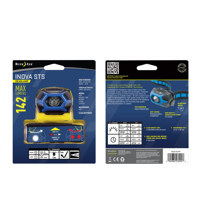 NITE IZE STS Headlamp - Blue