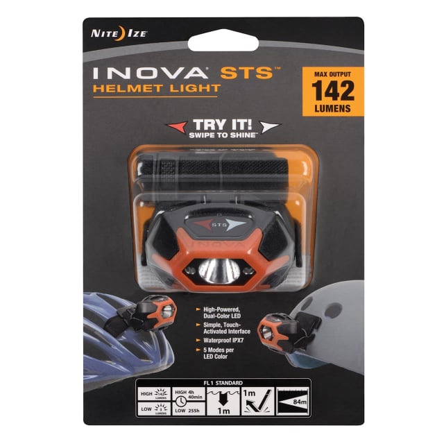 NITE IZE STS Helmet Light - Orange