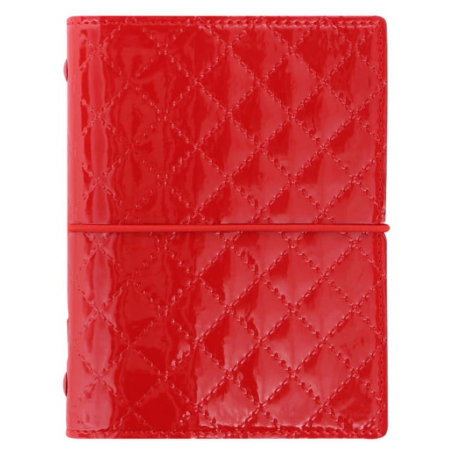 FILOFAX Pkt Domino Luxe Organiser Red