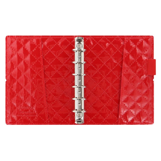 FILOFAX Pkt Domino Luxe Organiser Red