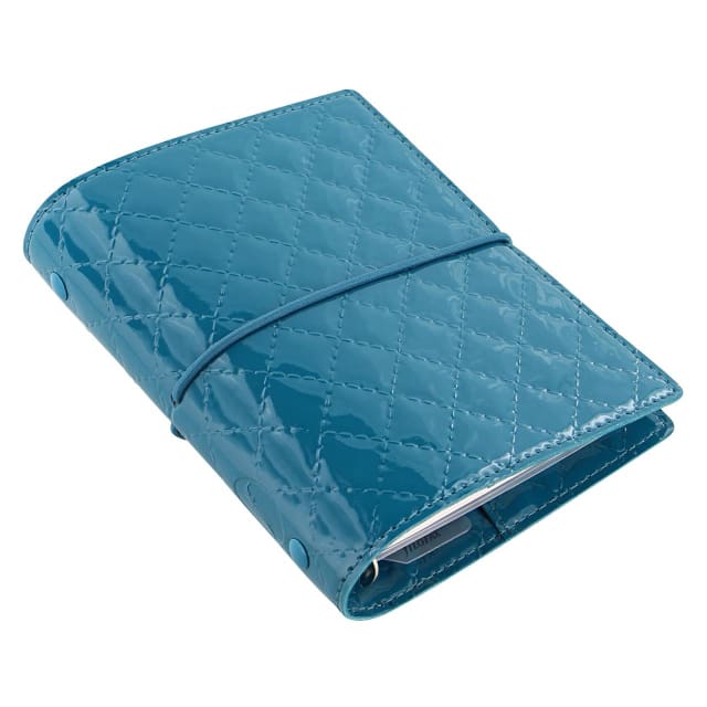 FILOFAX Pkt Domino Luxe Organiser Teal