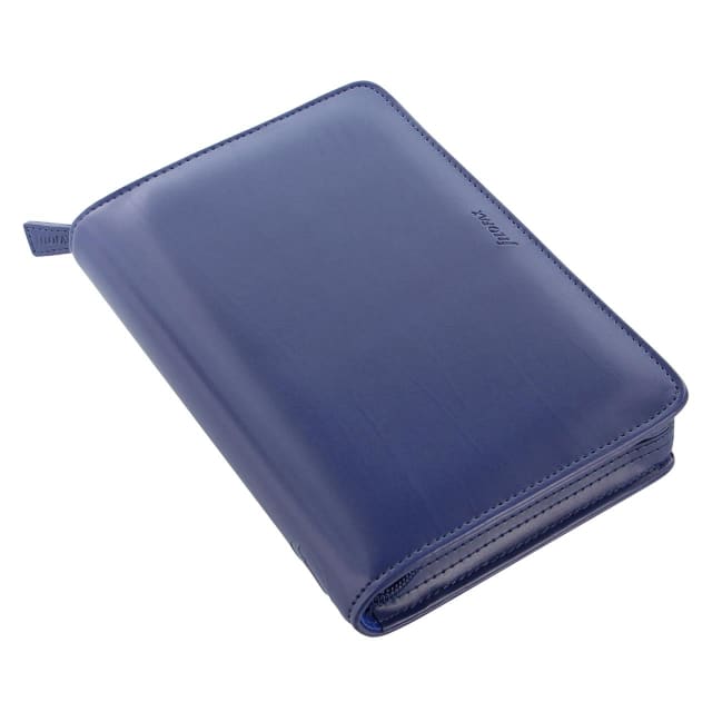 FILOFAX Per Metropol Zip Organiser Navy