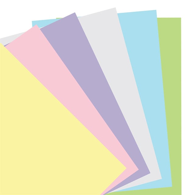 FILOFAX PKT PASTEL REFILL PLAIN 60PK