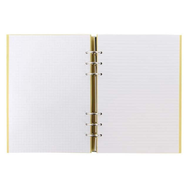 FILOFAX A5 PASTEL CLIPBOOK LEMON