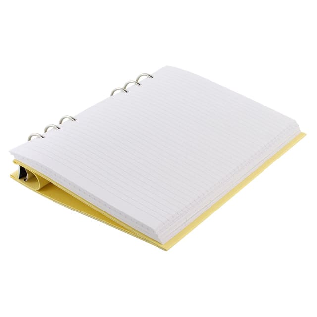 FILOFAX A5 PASTEL CLIPBOOK LEMON