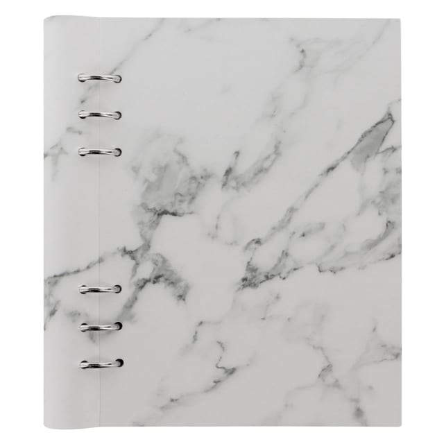 FILOFAX A5 PATTERNS CLIPBOOK MARBLE