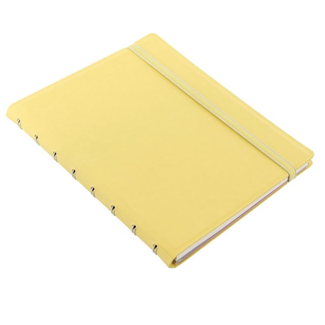 FILOFAX A5 CLASSIC NOTEBOOK PASTEL LEMON