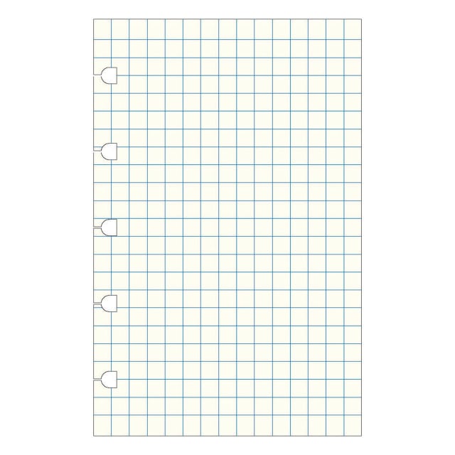 FILOFAX Pkt Notebook Refill Pastel Squared 60pk