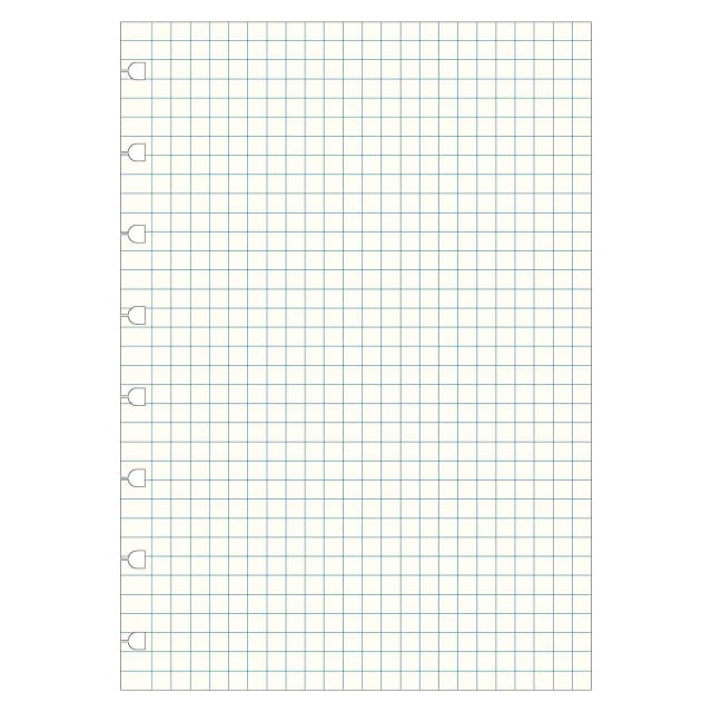 FILOFAX A5 Notebook Refill Pastel Sqrd 60pk